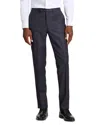 Ted Baker Wright Plaid Modern Fit Suit Pants In Blue