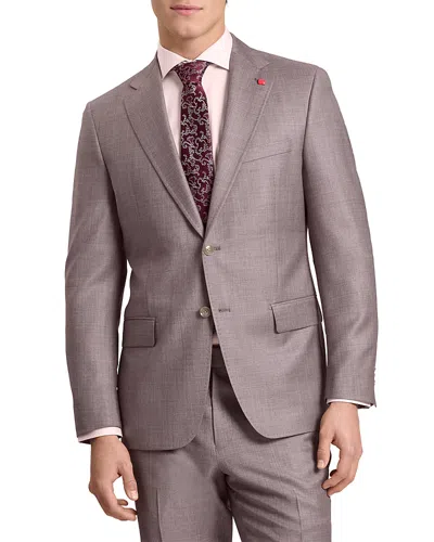 Ted Baker Wright Sharkskin Modern Fit Suit Jacket In Neutral