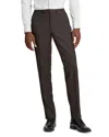 Ted Baker Wright Twill Modern Fit Suit Pants In Brown
