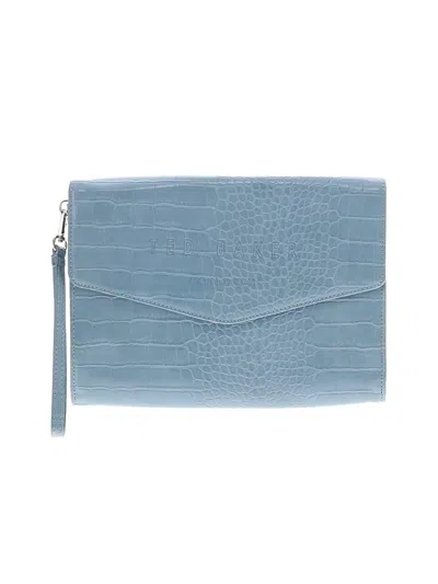 Pre-owned Ted Baker Wristlet In Blue