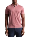 TED BAKER ZEITER COTTON SOFT TOUCH SLIM FIT POLO SHIRT