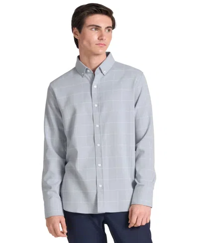 Ted By Ted Baker Men's Euston Plaid Classic-fit Long-sleeve Button-up Shirt In Blue