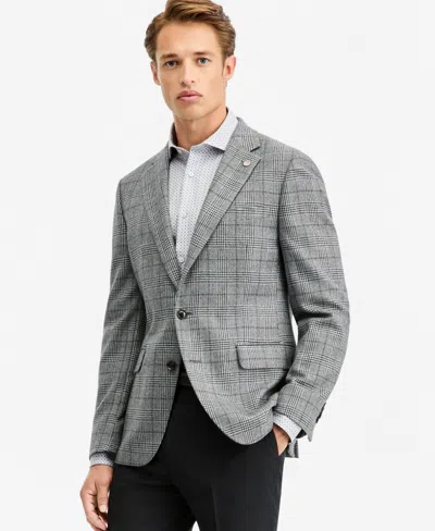 Ted By Ted Baker Men's Modern-fit Wool-blend Sport Coat In Black,white