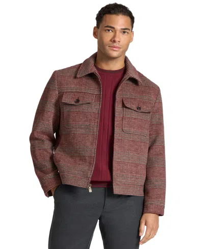 Ted By Ted Baker Men's Utility Wool-blend Plaid Jacket In Multi