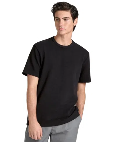 Ted By Ted Baker Men's Wilton Textured Crewneck Classic-fit T-shirt In Black