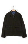 Ted By Ted Baker Windowpane Two Pocket Jacket In Black