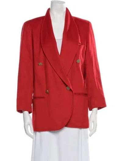 Pre-owned Ted Lapidus Blazer In Red