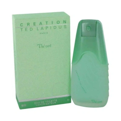 Ted Lapidus Ladies Creation The Vert Edt 3.4 oz Fragrances 3355992004008 In White