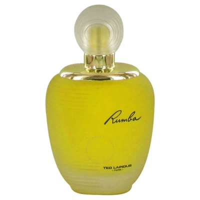 Ted Lapidus Ladies Rumba Edt Spray 3.4 oz (tester) Fragrances 3355992004602 In Orange