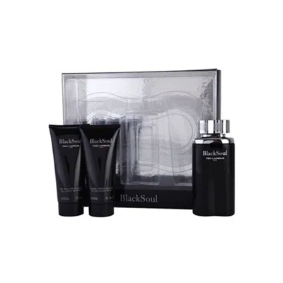 Ted Lapidus Men's Black Soul Gift Set Fragrances 3355992007078