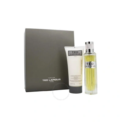 Ted Lapidus Men's Pour Homme Gift Set Fragrances 3355992003452 In White