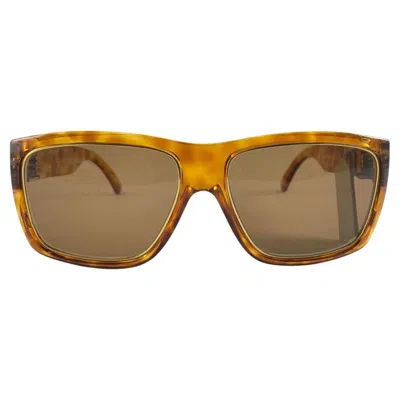Pre-owned Ted Lapidus New Vintage  Paris Tl 19 Gold & Tortoise 1970 Sunglasses In Brown