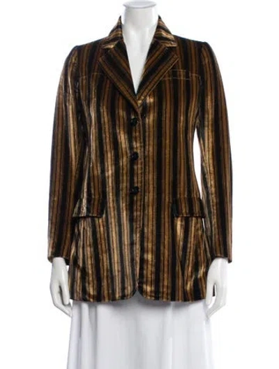 Pre-owned Ted Lapidus Vintage 1970's Blazer In Multi