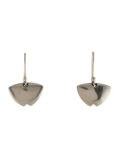 Pre-owned Ted Muehling 14k Moths Drop Earrings In Multi