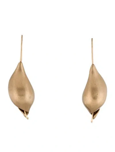 Pre-owned Ted Muehling New Shell Earrings In Multi