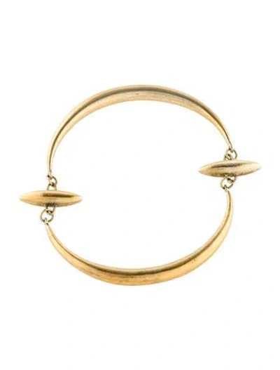 Pre-owned Ted Muehling Toggle Braclet, 8" In Multi