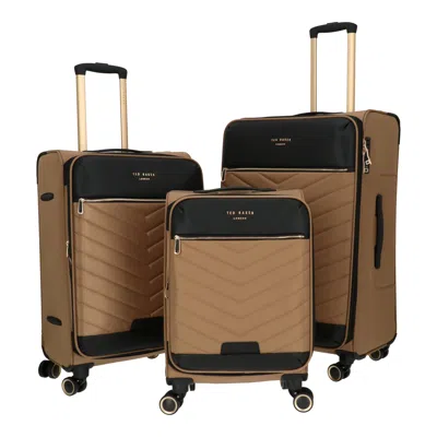 Tedbak Ted Baker Preston Ss Tb240010 3 Pc Set (21"/25"/29") - Brown