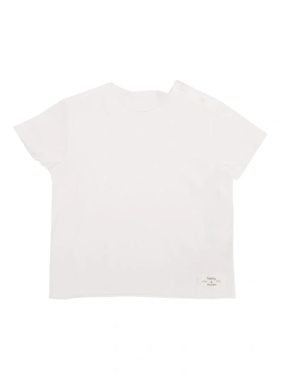 Teddy &amp; Minou Babies' Basic T-shirt In White