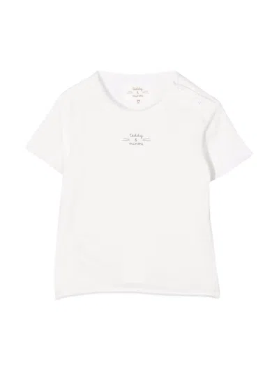 Teddy &amp; Minou Babies' T-shirt In White