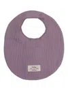 Teddy & Minou Bib In Purple