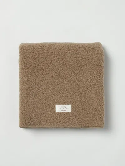 Teddy & Minou Blanket  Kids Color Walnut In Brown