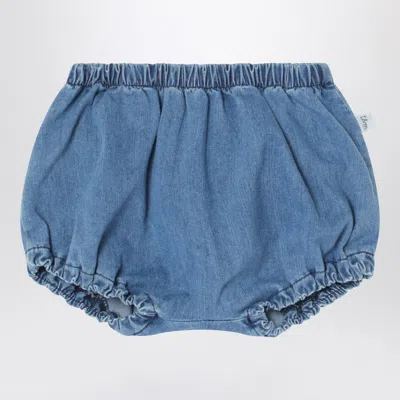 Teddy & Minou Blue Denim Cotton Culottes