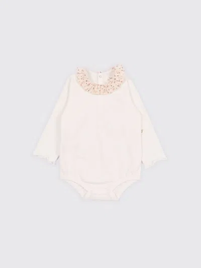 Teddy & Minou Babies' Bodysuit Kids  In White