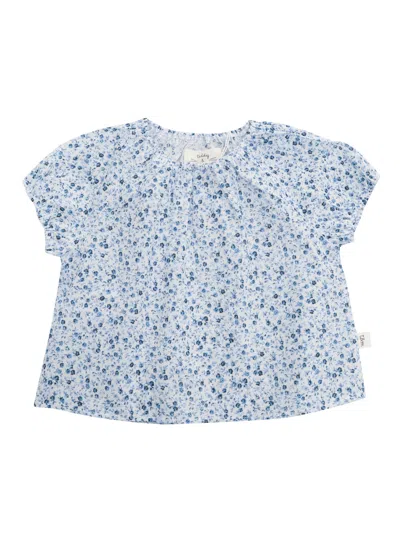 Teddy & Minou Kids'  Camicia M/corta In Blue