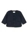 Teddy & Minou Cotton Jacket In Blue