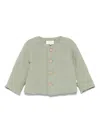 Teddy & Minou Cotton Jacket In Green