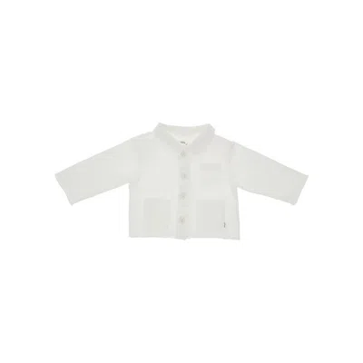 Teddy & Minou Cotton Jacket Kids In White