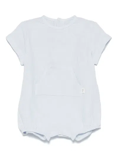 Teddy & Minou Babies' Cotton Shorties In Blue