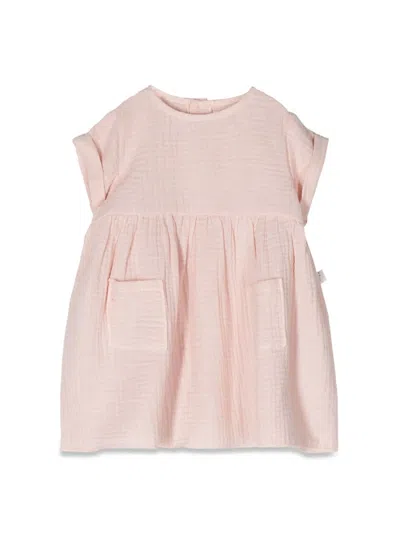 Teddy & Minou Dress With Pockets In Pink