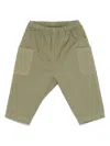 Teddy & Minou Elasticated-waist Trousers In Green
