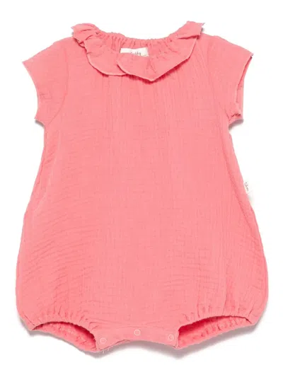 Teddy & Minou Babies' Gauze Body In 粉色
