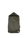 Teddy & Minou Hooded Padded Sleeping Bag In Green