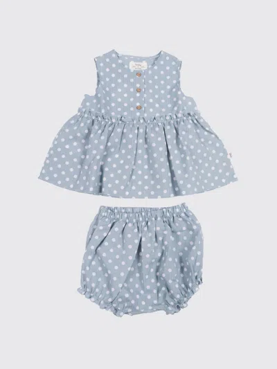 Teddy & Minou Babies' Teddy &amp; Minou Jumpsuit Kids  In Blue