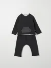 Teddy & Minou Babies' Jumpsuit  Kids Color Black In Schwarz