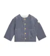 Teddy & Minou Knitted Cardigan In Gray