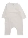 Teddy & Minou Long White Playsuit In White