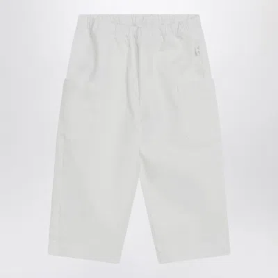 Teddy & Minou Milky White Cotton Trousers