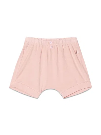 Teddy & Minou Mini Comfort Cotton Shorts For Girls In White