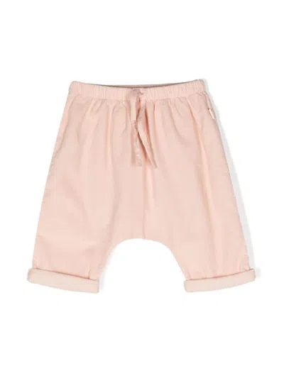 Teddy & Minou Mini Strawberry Dreams Lounge Pants In Neutral