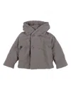 Teddy & Minou Newborn Boy Jacket Lead Size 3 Cotton, Elastane In Lead