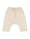 Teddy & Minou Babies'  Newborn Boy Pants Beige Size 3 Cotton, Elastane