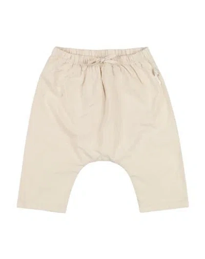Teddy & Minou Babies'  Newborn Boy Pants Beige Size 3 Cotton, Elastane