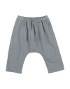 Teddy & Minou Babies'  Newborn Boy Pants Grey Size 3 Cotton, Elastane