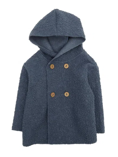 Teddy & Minou Padded Jacket In Blue