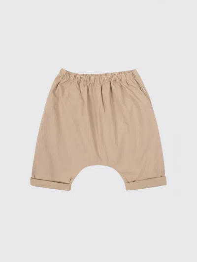 Teddy & Minou Babies'  Pants Kids Color Beige In Brown