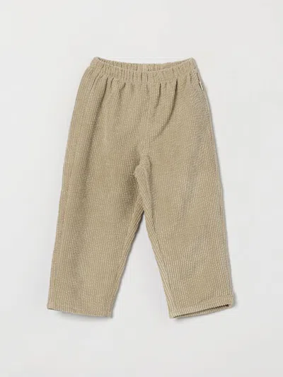 Teddy & Minou Babies'  Pants Kids Color Beige In Brown